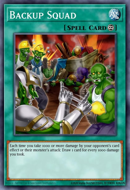 Backup Squad, 2018 Mega-Tins Mega Pack MP18-EN145