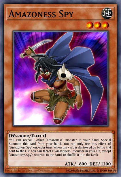 Amazoness Spy, 2018 Mega-Tins Mega Pack MP18-EN165