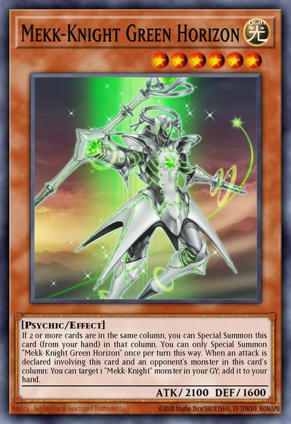 Mekk-Knight Green Horizon, 2018 Mega-Tins Mega Pack MP18-EN178