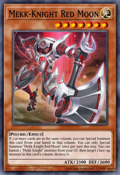 Mekk-Knight Red Moon, 2018 Mega-Tins Mega Pack MP18-EN181