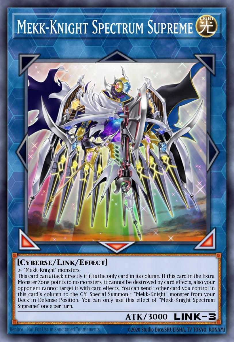 Mekk-Knight Spectrum Supreme, 2018 Mega-Tins Mega Pack MP18-EN201