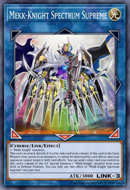 Mekk-Knight Spectrum Supreme, 2018 Mega-Tins Mega Pack MP18-EN201