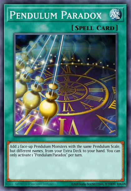 Pendulum Paradox, 2018 Mega-Tins Mega Pack MP18-EN209