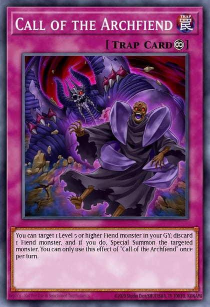 Call of the Archfiend, 2018 Mega-Tins Mega Pack MP18-EN219