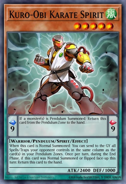 Kuro-Obi Karate Spirit, 2018 Mega-Tins Mega Pack MP18-EN224