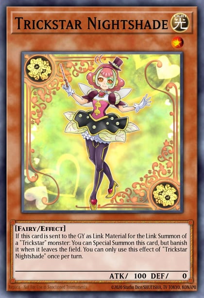 Trickstar Nightshade, 2019 Gold Sarcophagus Tin Mega Pack MP19-EN004