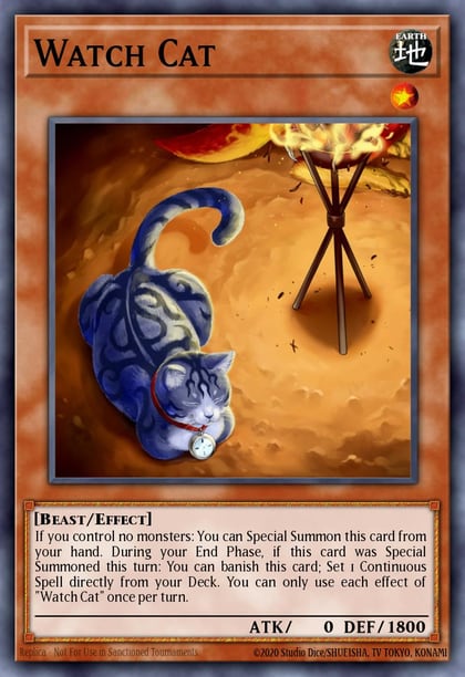 Watch Cat, 2019 Gold Sarcophagus Tin Mega Pack MP19-EN013