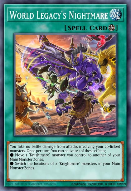World Legacy's Nightmare, 2019 Gold Sarcophagus Tin Mega Pack MP19-EN039