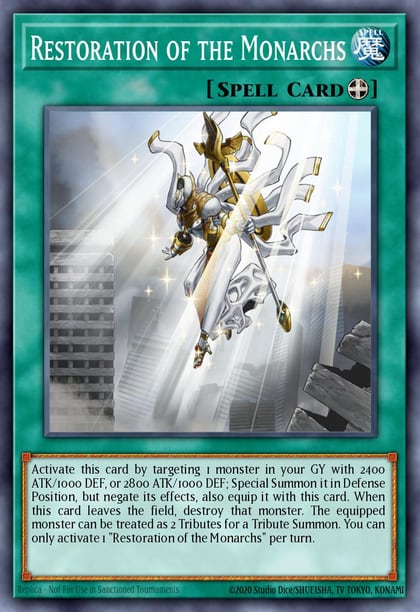 Restoration of the Monarchs, 2019 Gold Sarcophagus Tin Mega Pack MP19-EN040