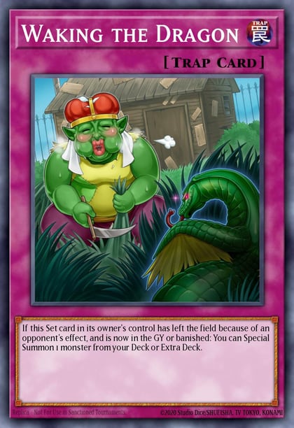 Waking the Dragon, 2019 Gold Sarcophagus Tin Mega Pack MP19-EN053