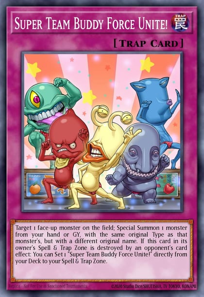 Super Team Buddy Force Unite!, 2019 Gold Sarcophagus Tin Mega Pack MP19-EN054