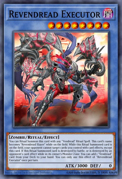 Revendread Executor, 2019 Gold Sarcophagus Tin Mega Pack MP19-EN055