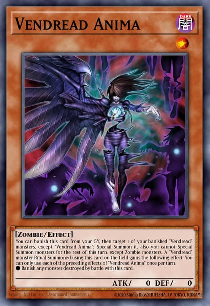 Vendread Anima, 2019 Gold Sarcophagus Tin Mega Pack MP19-EN056