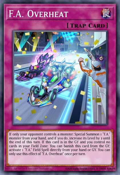 F.A. Overheat, 2019 Gold Sarcophagus Tin Mega Pack MP19-EN064