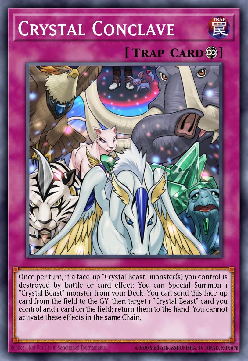 Crystal Conclave, 2019 Gold Sarcophagus Tin Mega Pack MP19-EN070