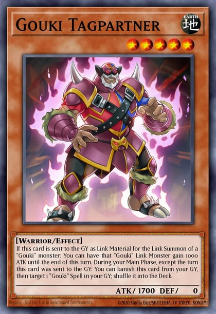 Gouki Tagpartner, 2019 Gold Sarcophagus Tin Mega Pack MP19-EN075