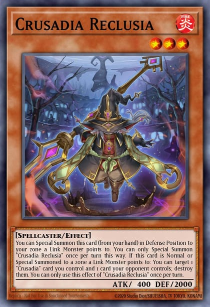 Crusadia Reclusia, 2019 Gold Sarcophagus Tin Mega Pack MP19-EN077