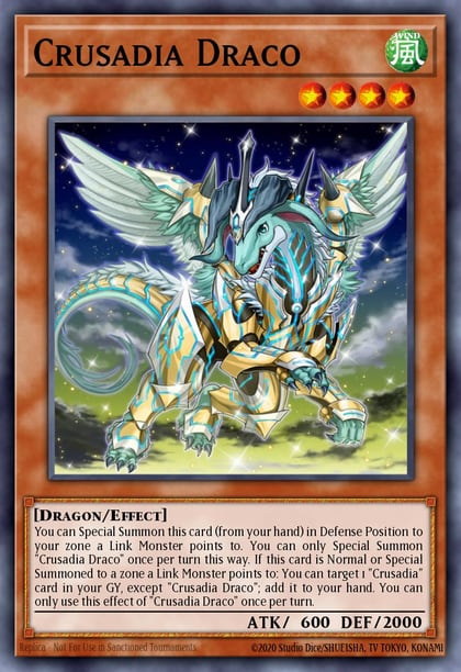 Crusadia Draco, 2019 Gold Sarcophagus Tin Mega Pack MP19-EN080