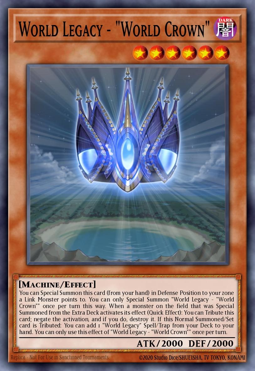 World Legacy - "World Crown", 2019 Gold Sarcophagus Tin Mega Pack MP19-EN082