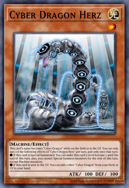 Cyber Dragon Herz, 2019 Gold Sarcophagus Tin Mega Pack MP19-EN086