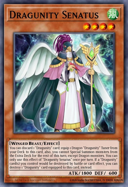 Dragunity Senatus, 2019 Gold Sarcophagus Tin Mega Pack MP19-EN087