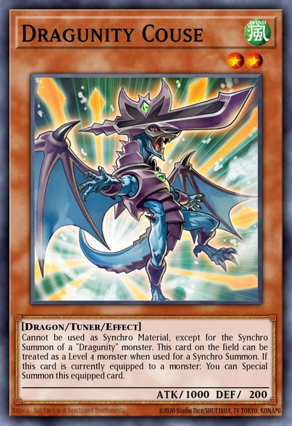 Dragunity Couse, 2019 Gold Sarcophagus Tin Mega Pack MP19-EN088