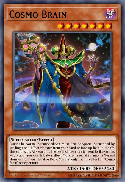 Cosmo Brain, 2019 Gold Sarcophagus Tin Mega Pack MP19-EN089