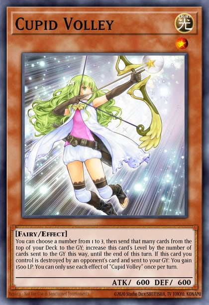 Cupid Volley, 2019 Gold Sarcophagus Tin Mega Pack MP19-EN093