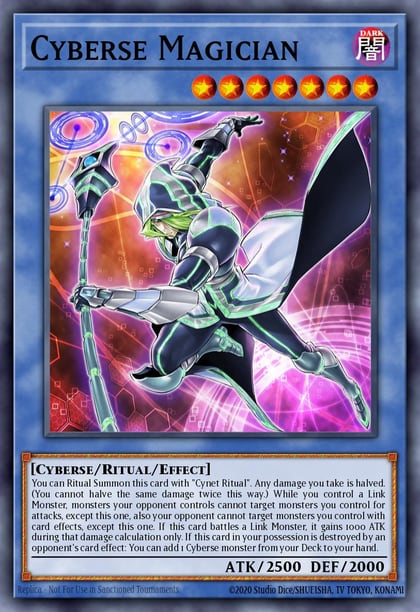 Cyberse Magician, 2019 Gold Sarcophagus Tin Mega Pack MP19-EN095