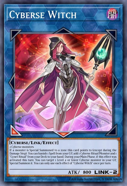 Cyberse Witch, 2019 Gold Sarcophagus Tin Mega Pack MP19-EN098