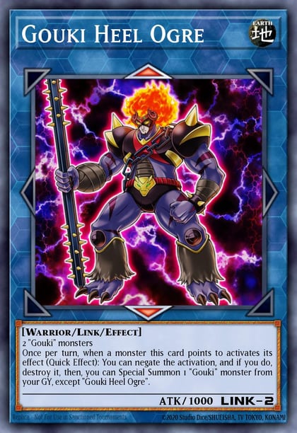 Gouki Heel Ogre, 2019 Gold Sarcophagus Tin Mega Pack MP19-EN101