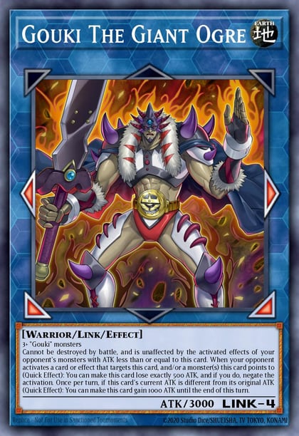 Gouki The Giant Ogre, 2019 Gold Sarcophagus Tin Mega Pack MP19-EN102