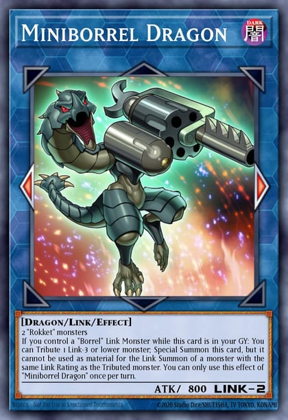 Miniborrel Dragon, 2019 Gold Sarcophagus Tin Mega Pack MP19-EN103