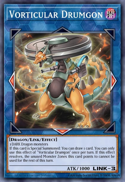 Vorticular Drumgon, 2019 Gold Sarcophagus Tin Mega Pack MP19-EN104