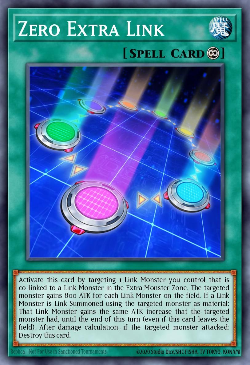 Zero Extra Link, 2019 Gold Sarcophagus Tin Mega Pack MP19-EN114