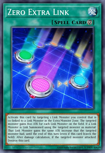 Zero Extra Link, 2019 Gold Sarcophagus Tin Mega Pack MP19-EN114