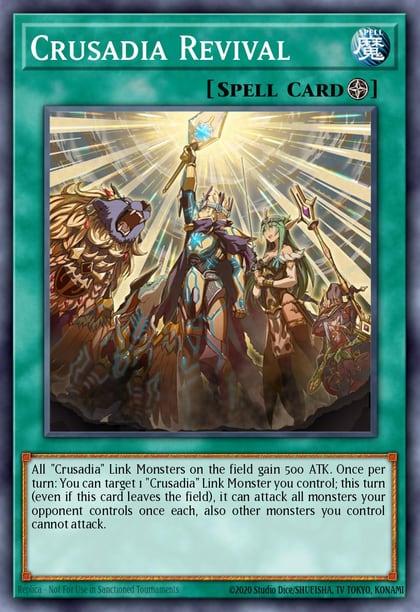 Crusadia Revival, 2019 Gold Sarcophagus Tin Mega Pack MP19-EN116