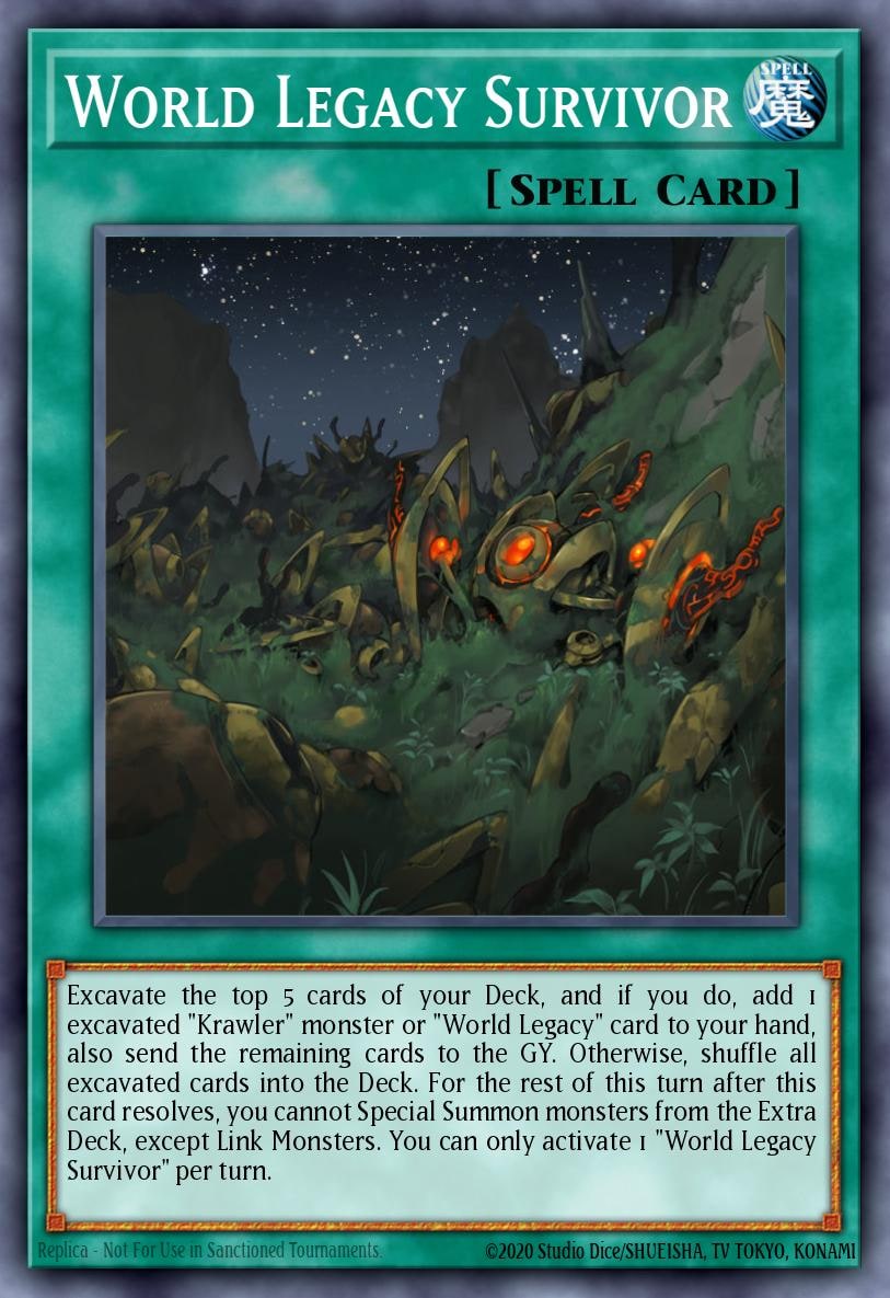 World Legacy Survivor, 2019 Gold Sarcophagus Tin Mega Pack MP19-EN119