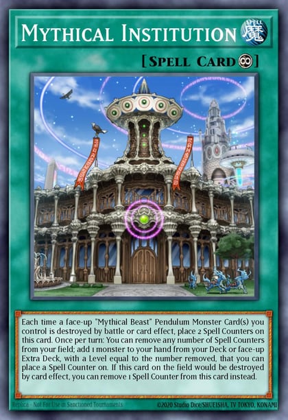 Mythical Institution, 2019 Gold Sarcophagus Tin Mega Pack MP19-EN120