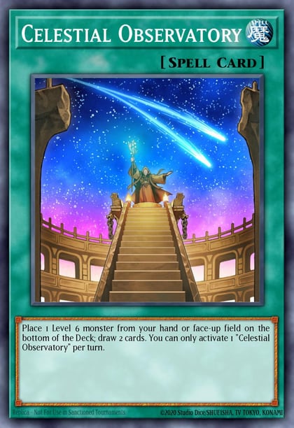 Celestial Observatory, 2019 Gold Sarcophagus Tin Mega Pack MP19-EN122