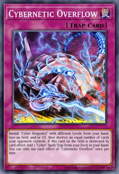 Cybernetic Overflow, 2019 Gold Sarcophagus Tin Mega Pack MP19-EN129