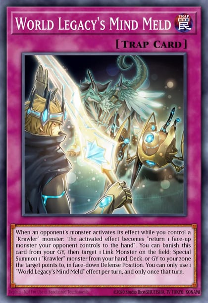 World Legacy's Mind Meld, 2019 Gold Sarcophagus Tin Mega Pack MP19-EN131