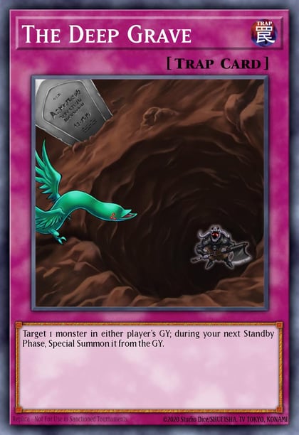 The Deep Grave, 2019 Gold Sarcophagus Tin Mega Pack MP19-EN133