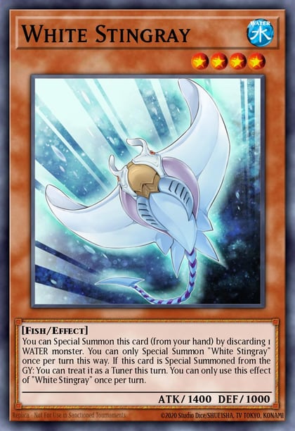 White Stingray, 2019 Gold Sarcophagus Tin Mega Pack MP19-EN148