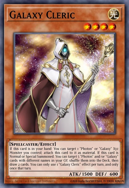 Galaxy Cleric, 2019 Gold Sarcophagus Tin Mega Pack MP19-EN161