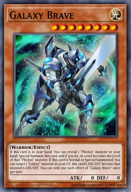 Galaxy Brave, 2019 Gold Sarcophagus Tin Mega Pack MP19-EN162