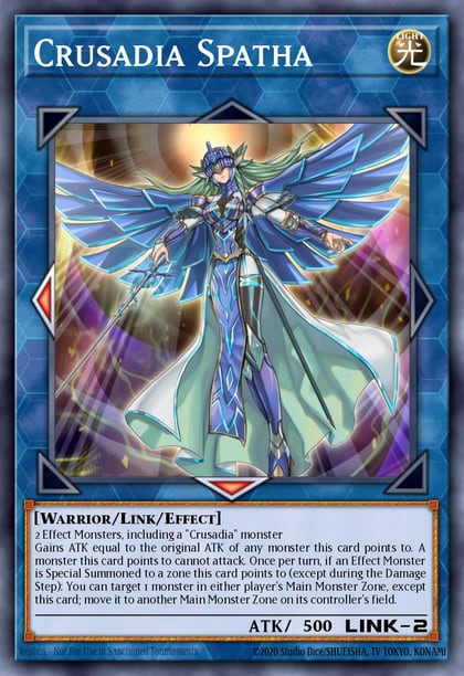 Crusadia Spatha, 2019 Gold Sarcophagus Tin Mega Pack MP19-EN189