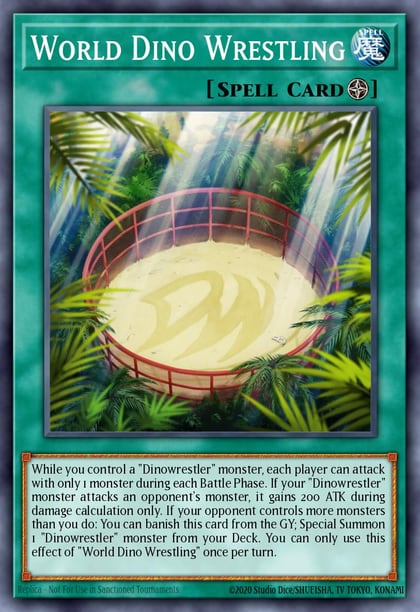 World Dino Wrestling, 2019 Gold Sarcophagus Tin Mega Pack MP19-EN197