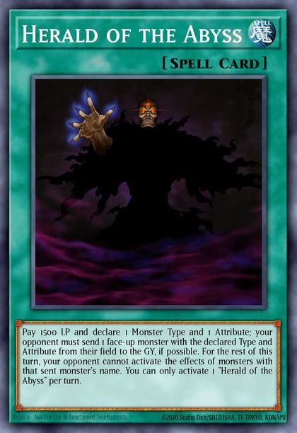 Herald of the Abyss, 2019 Gold Sarcophagus Tin Mega Pack MP19-EN201