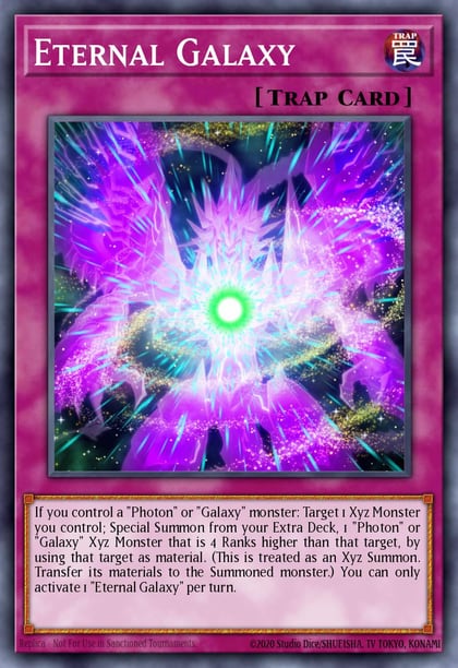 Eternal Galaxy, 2019 Gold Sarcophagus Tin Mega Pack MP19-EN206